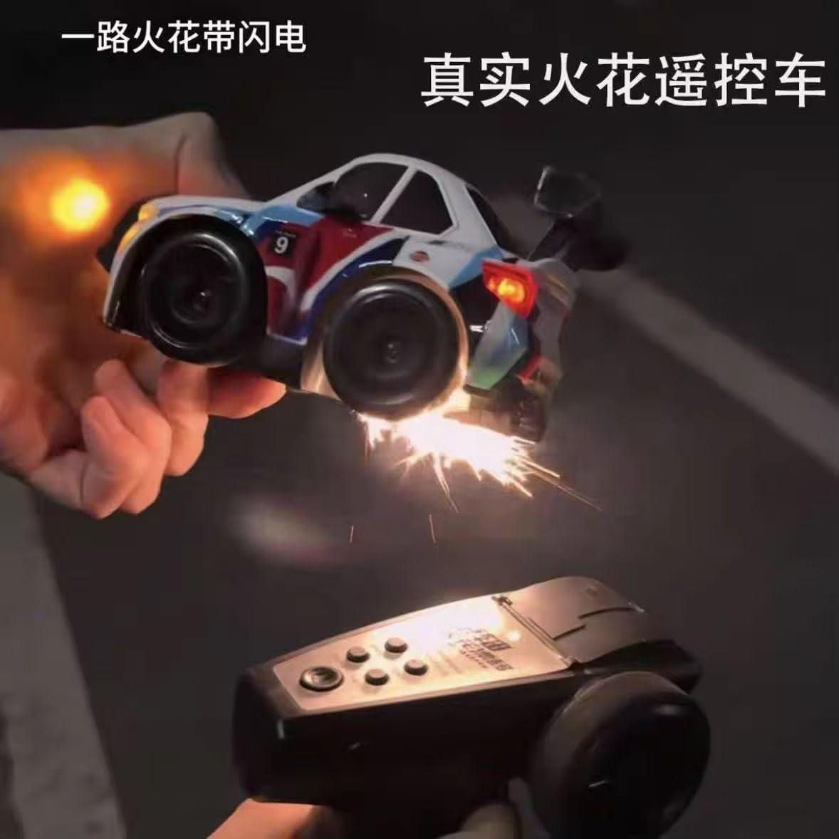 High-Speed RC Drift Car with Spark Effect